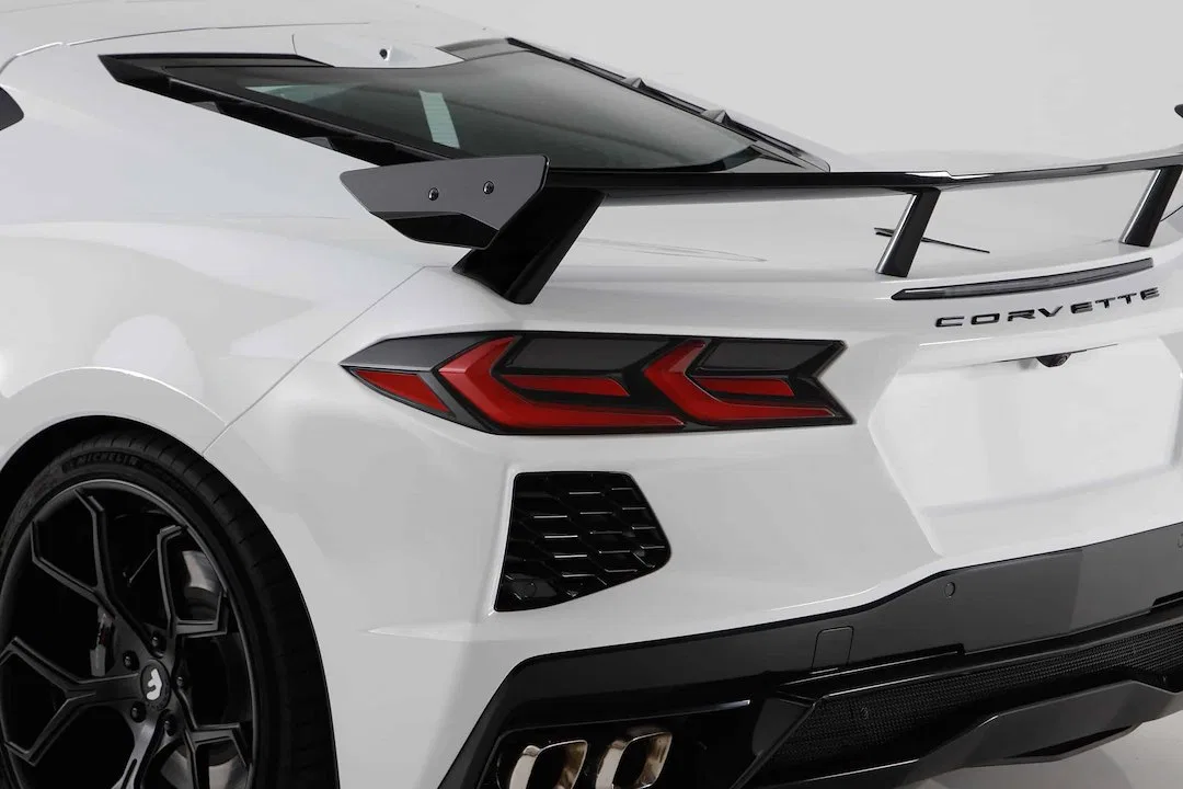 GT4132 – GT STYLING Tail Light Cover, CNC Cut Rigid Design Smoke Acrylic Set Of 4